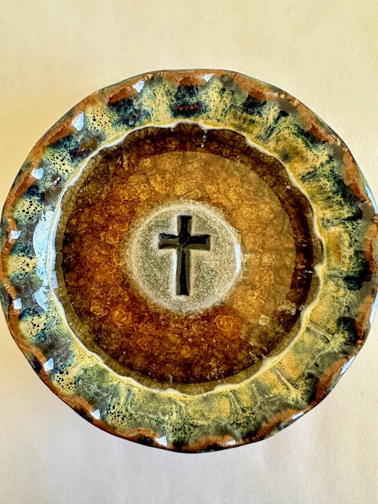 Down to Earth Pottery - Icon Dish Cross