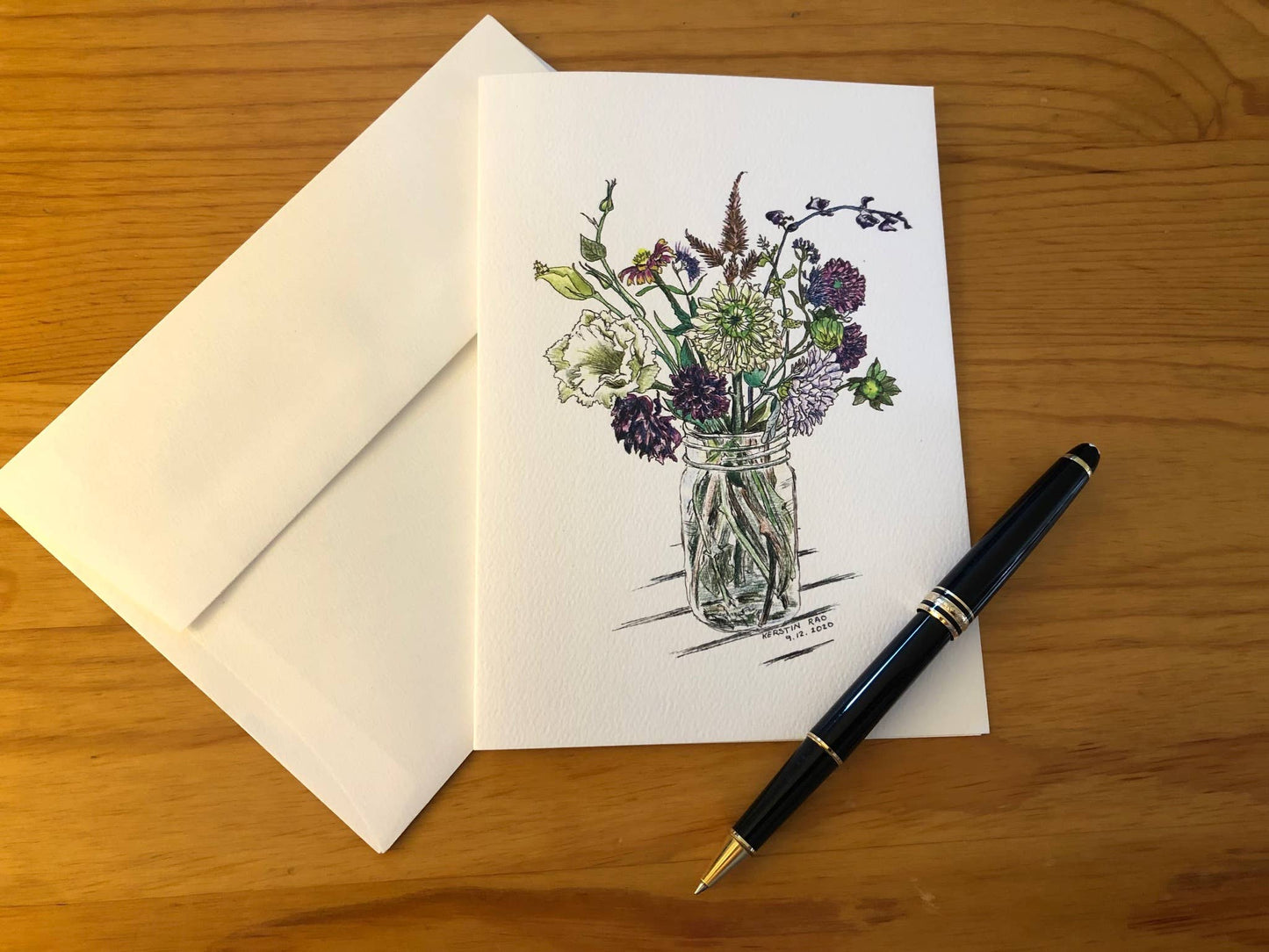Vivid Cottage - Violet Bunch - card