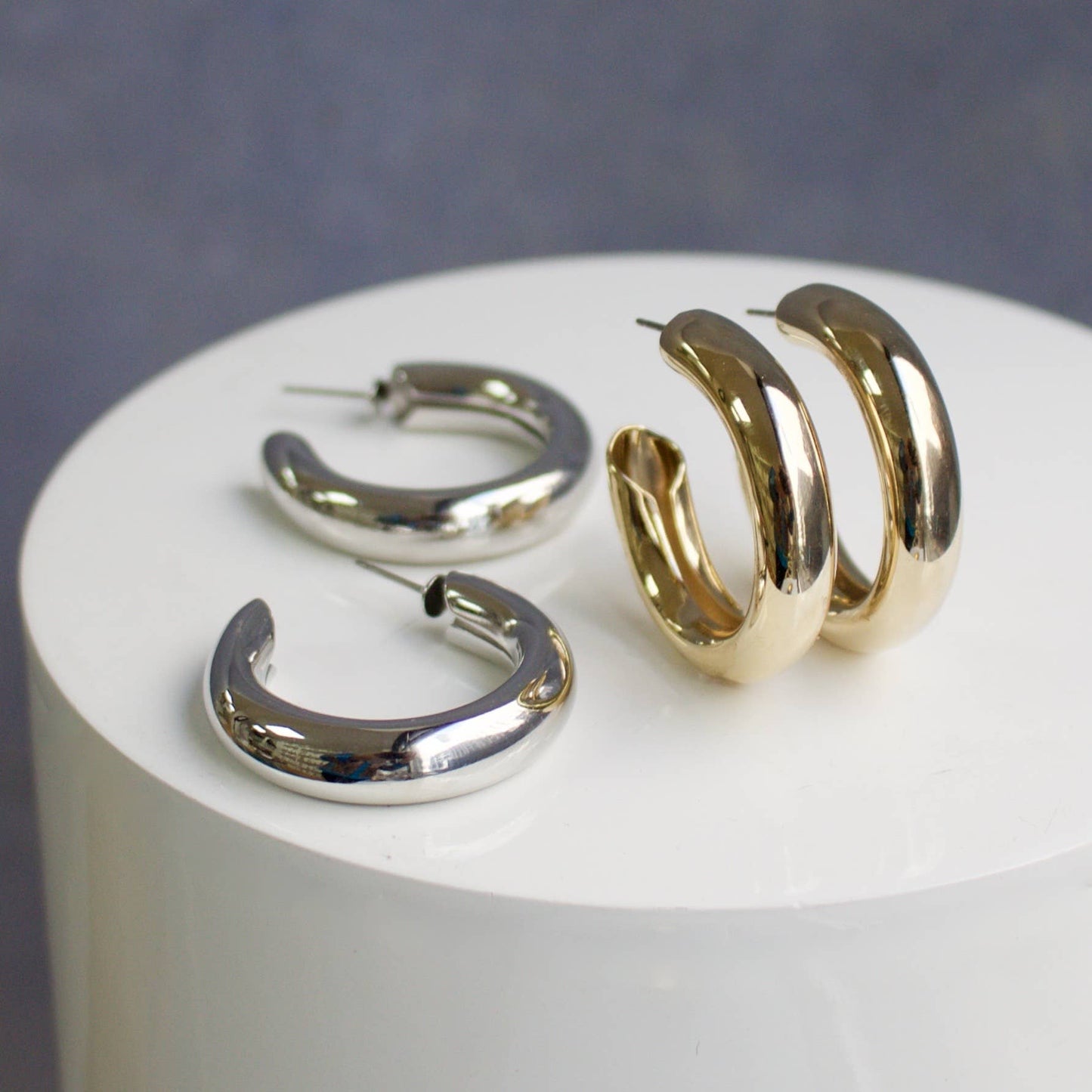 a.v. max - Bella Hoops: Silver