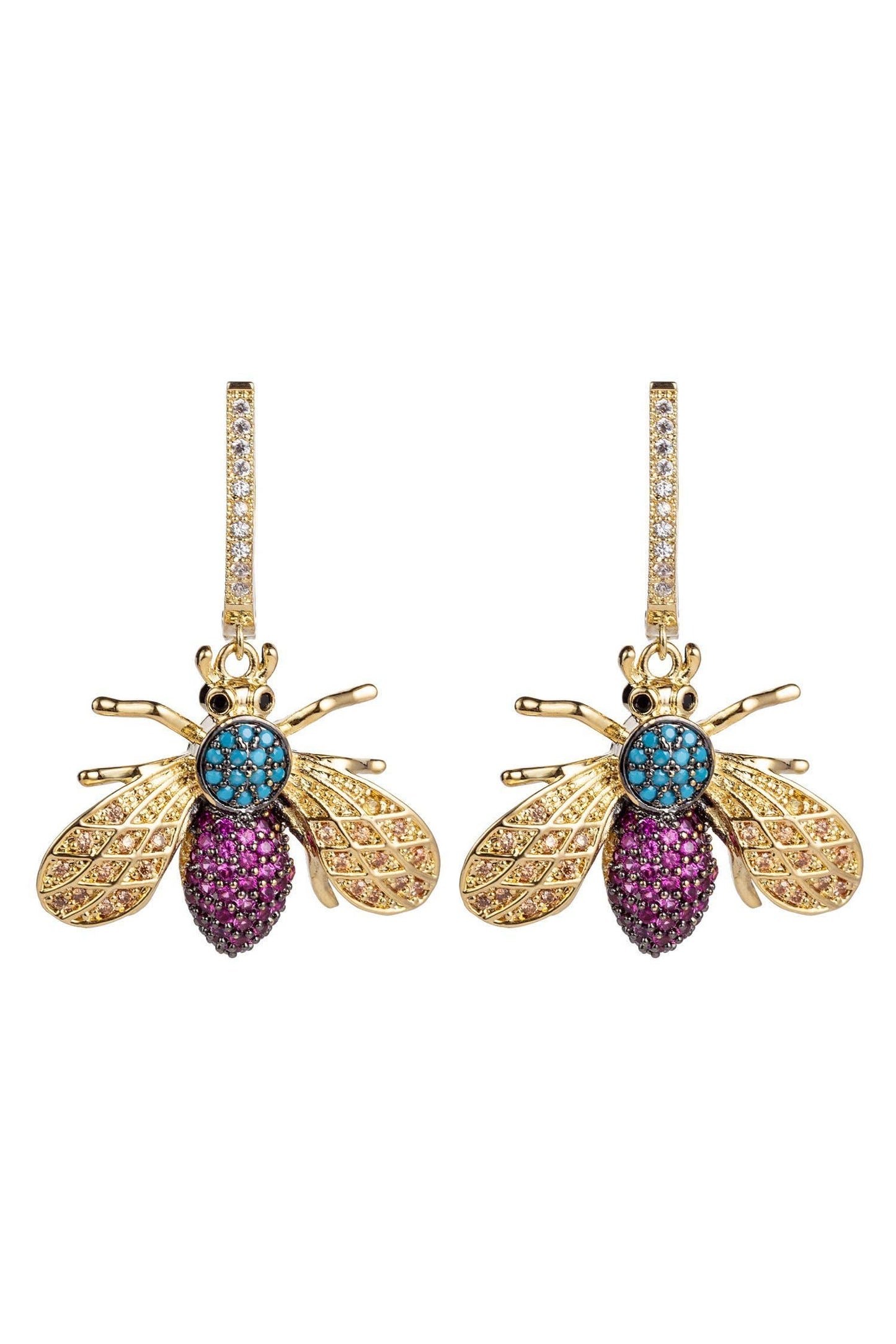 Eye Candy Los Angeles - Volar Bee Earrings