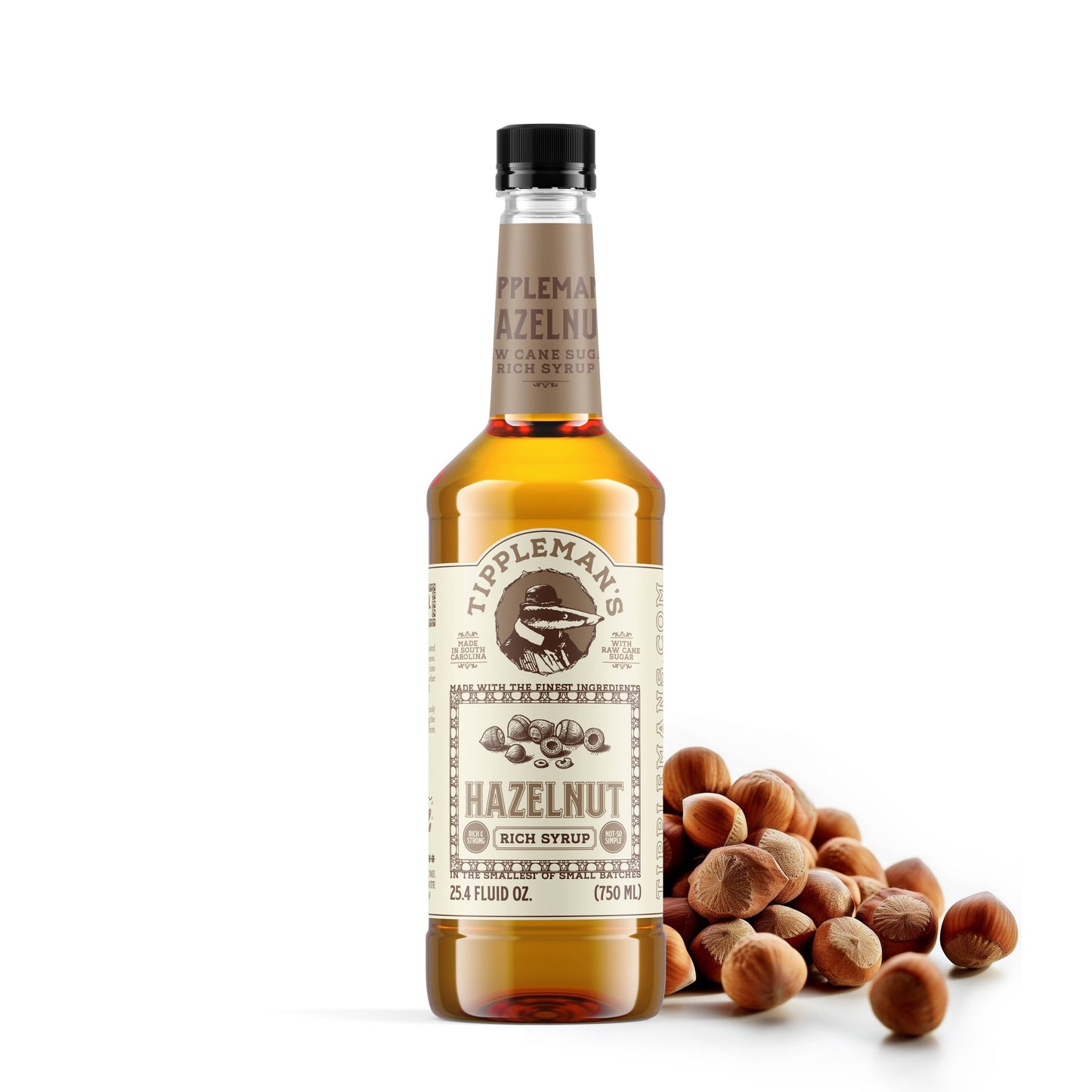 Bittermilk Bottling Co. - Hazelnut Syrup - Coffee Syrup 750ml/25.4 fl oz