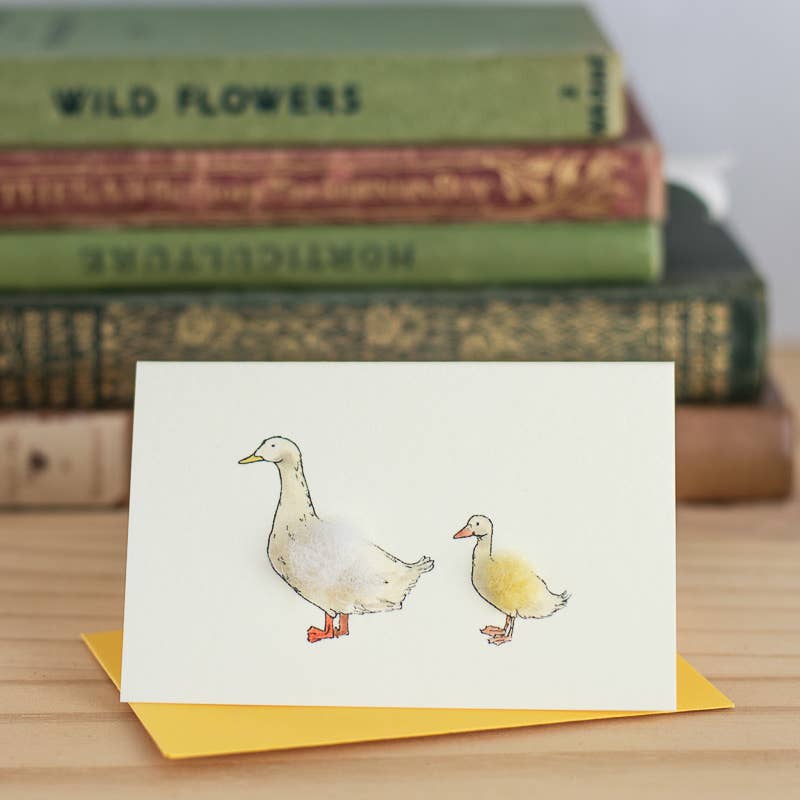 Papersheep UK - Duck and Duckling Mini Cards | New Baby Cards | Baby Card