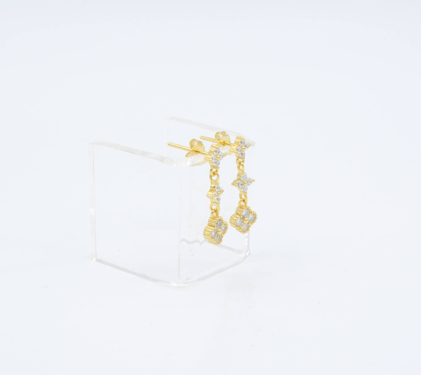 AJS Design Studio - Small Triple Drop Earrings