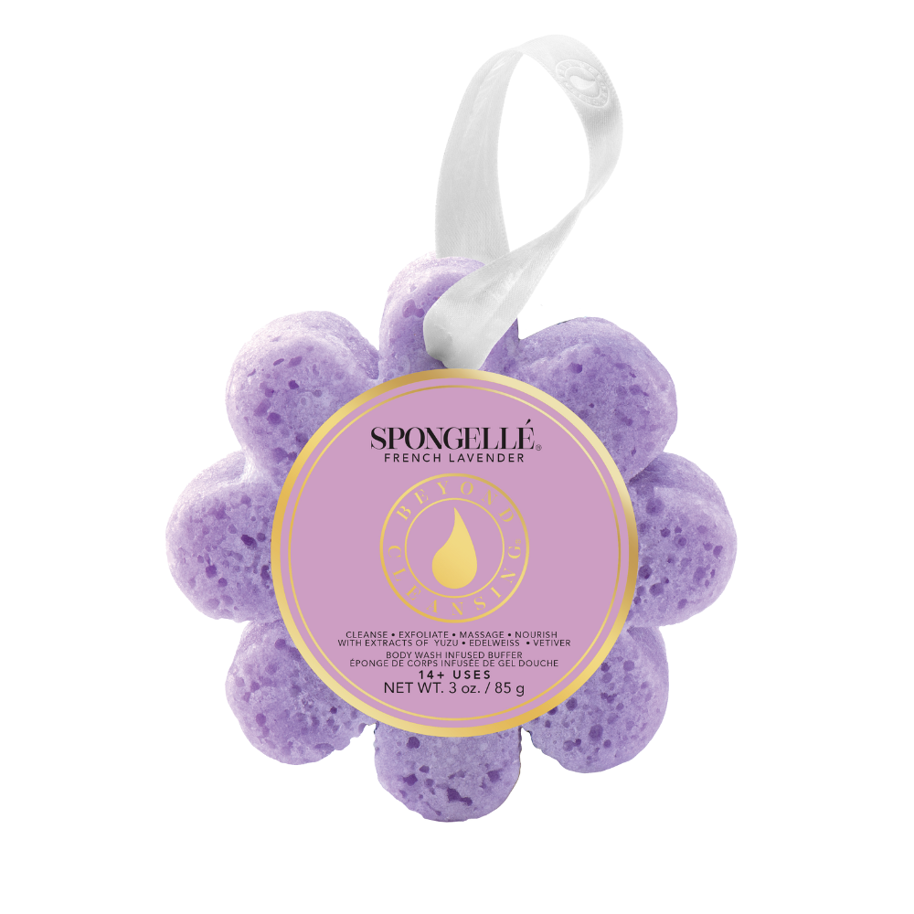 Spongellé - French Lavender Wild Flower | Soap Sponge | Soap Buffer
