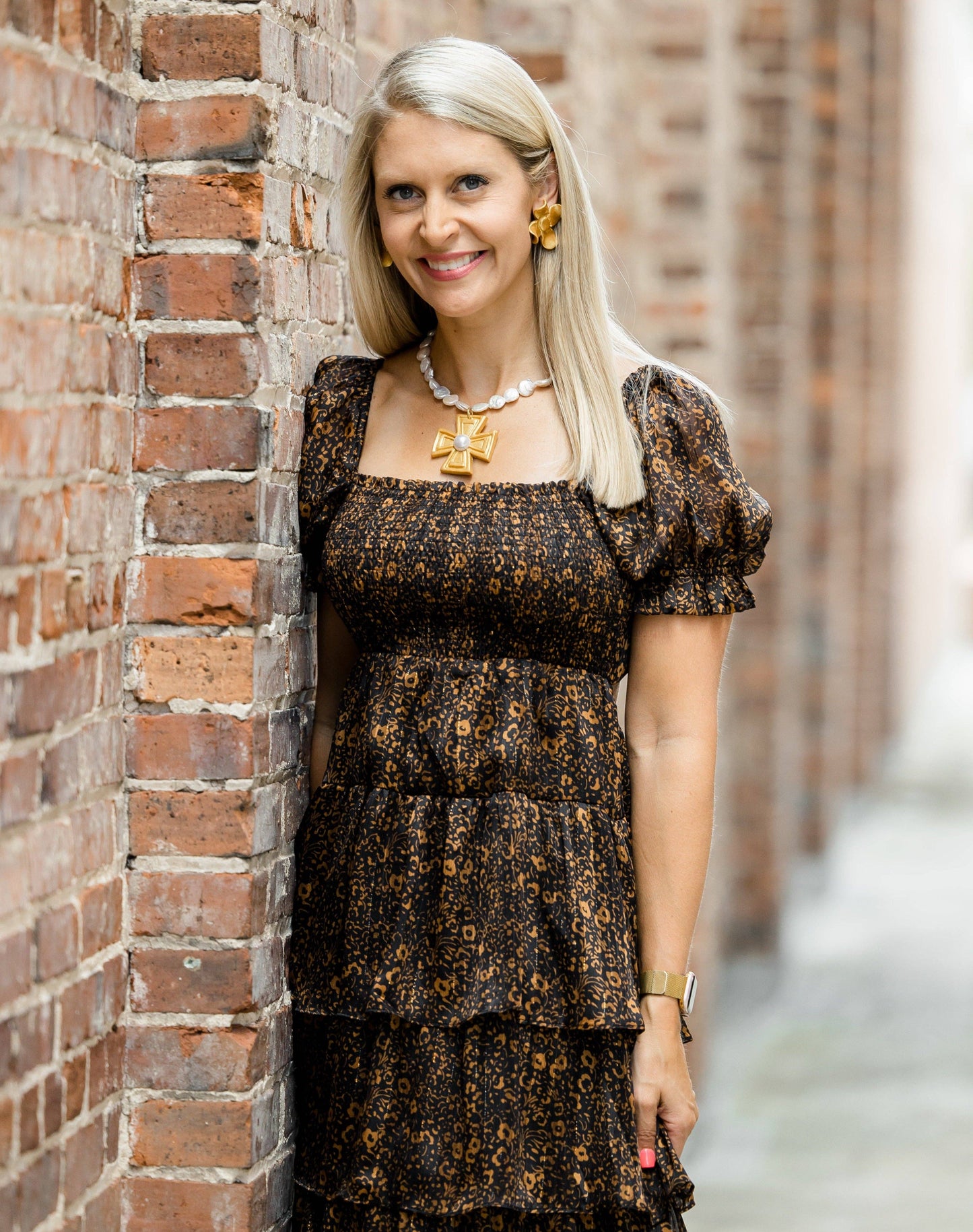 Hidden Truth Jewelry - Mother of Pearl with Pearl Anna Cross