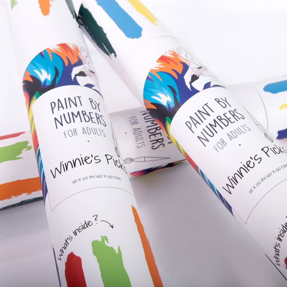 Winnie's Picks - Poppies, by Claude Monet - Gift for Christmas Decor Paint by Numbers Kit: Without Frame