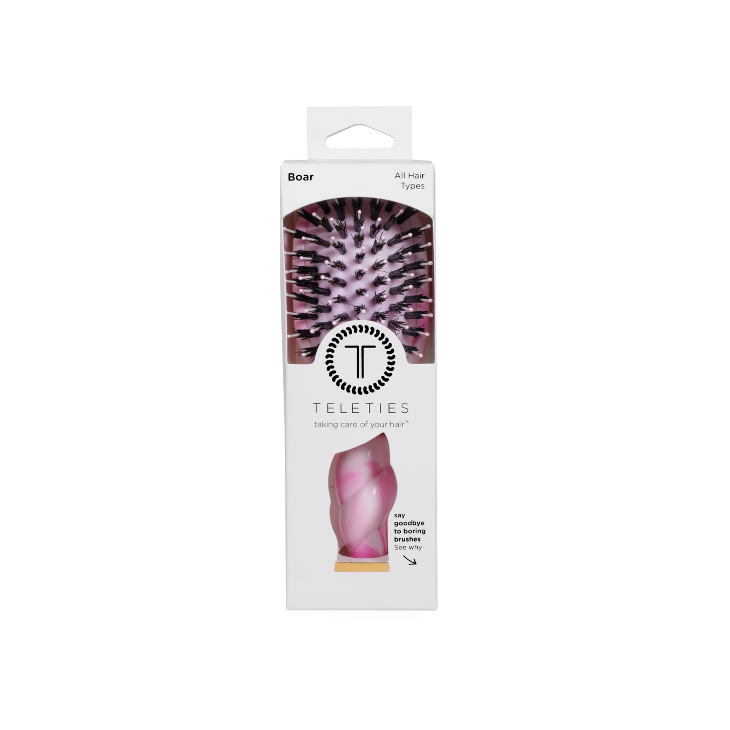 TELETIES - Mini Boar Brush | Pinch Me!