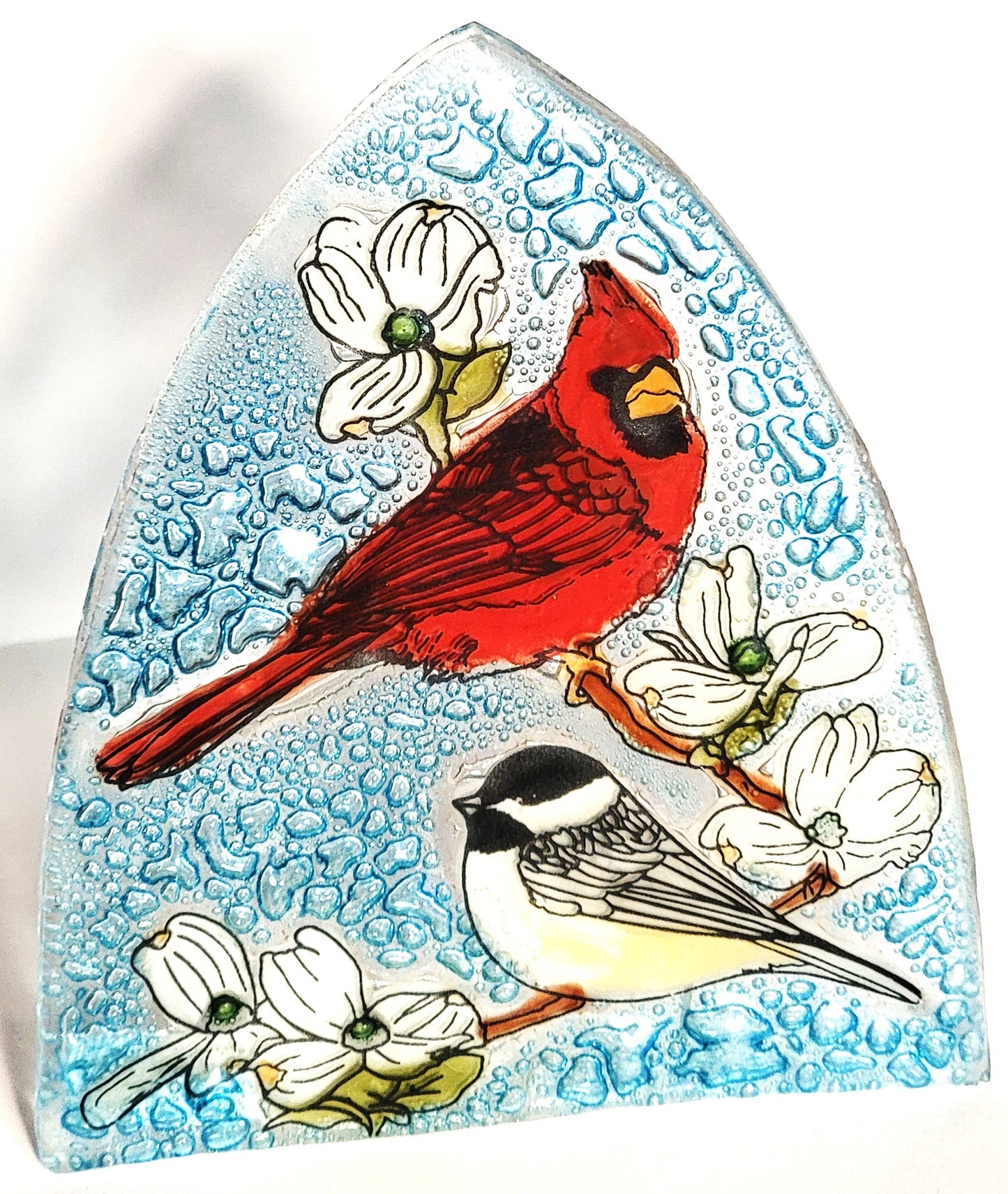 Pampeana - Cardinal and Chickadee Nightlight / Night Light
