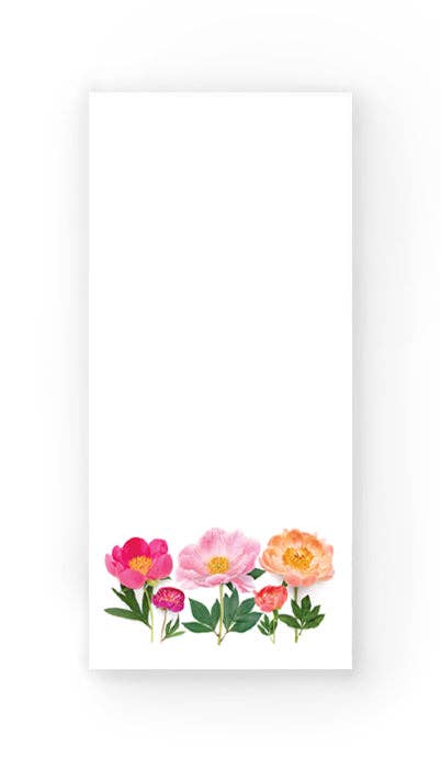 Bottle Branch - Notepad - Peony