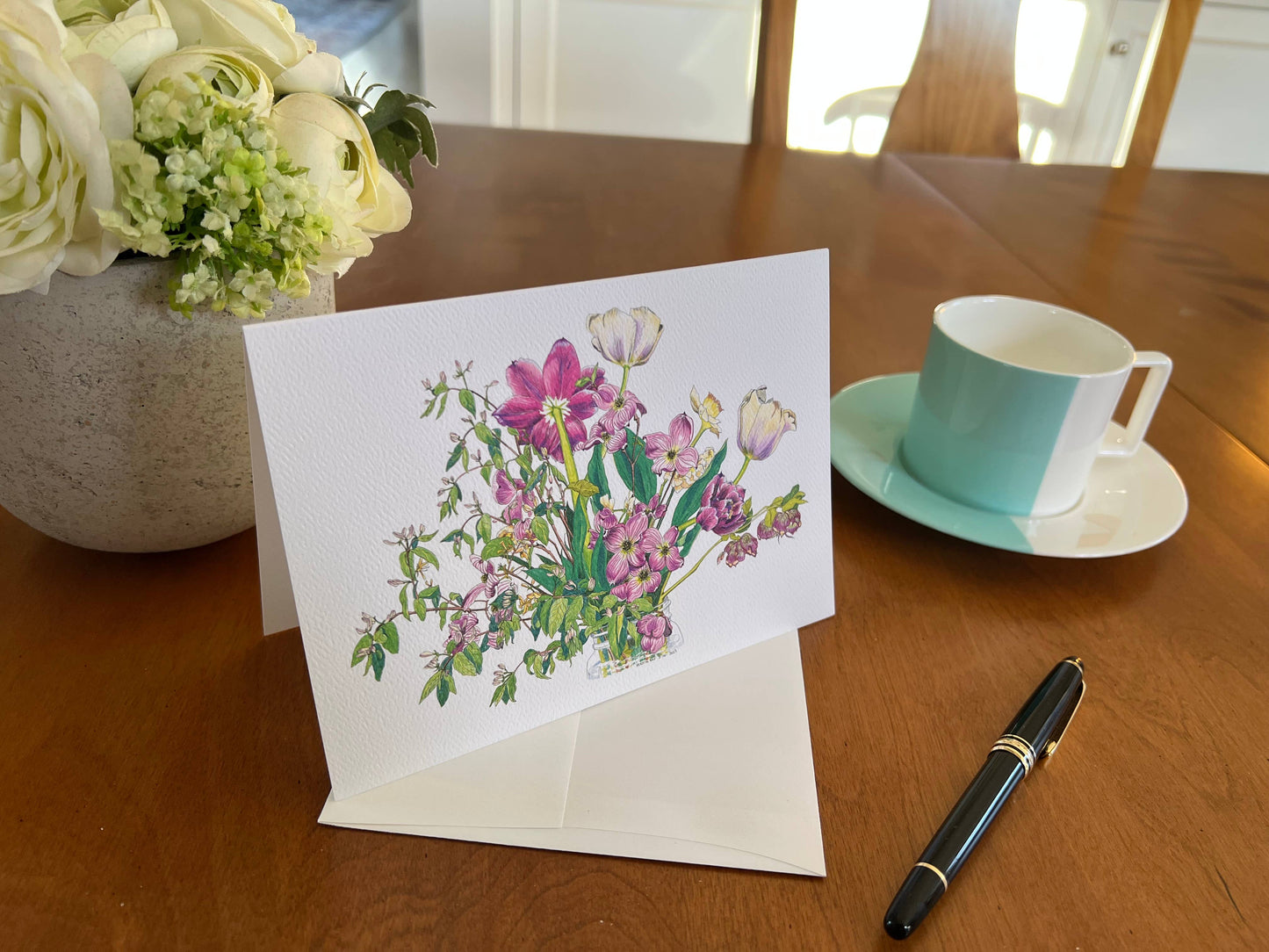 Vivid Cottage - Dogwood Delight - card