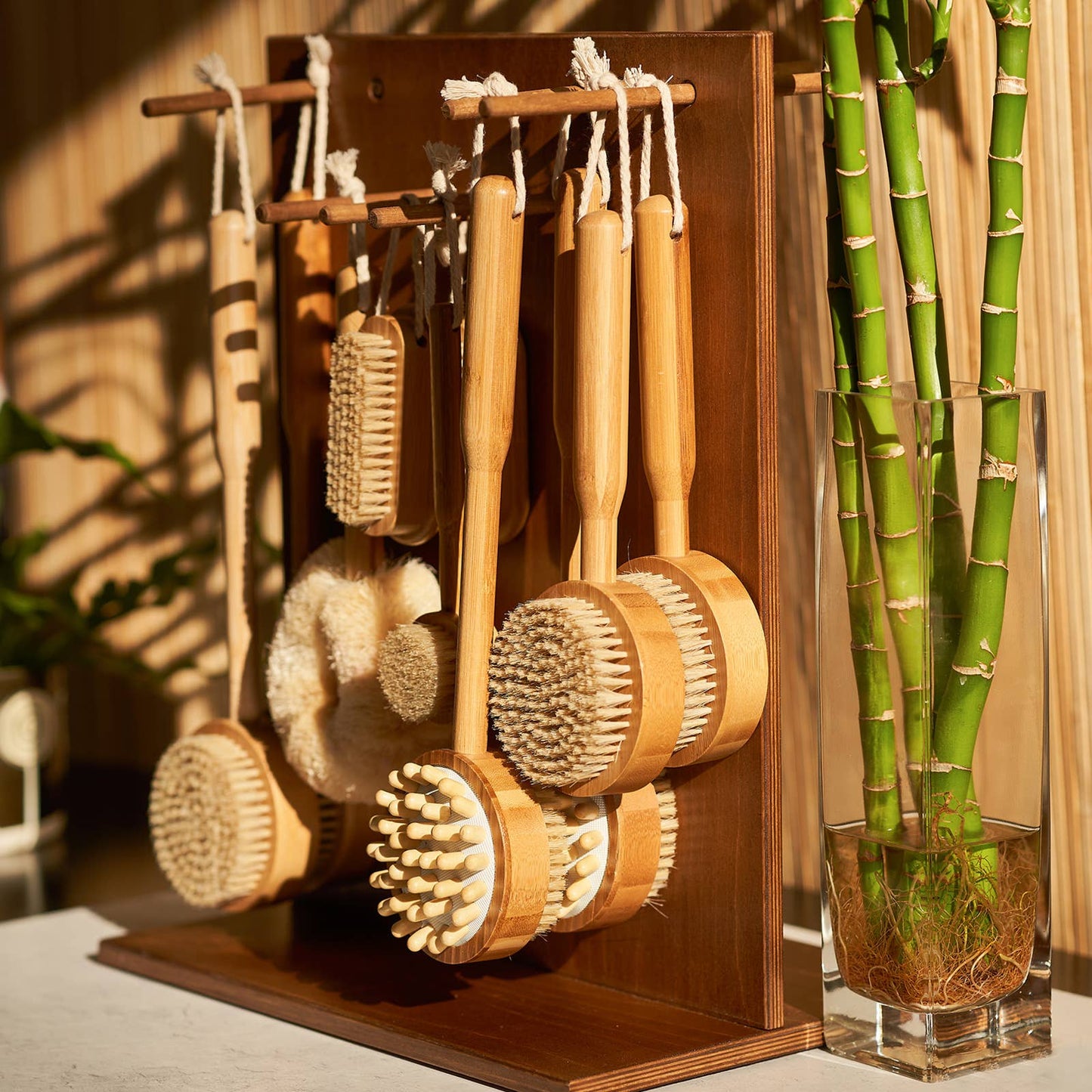 Baudelaire - Bamboo Brush Display (6 Brushes each)