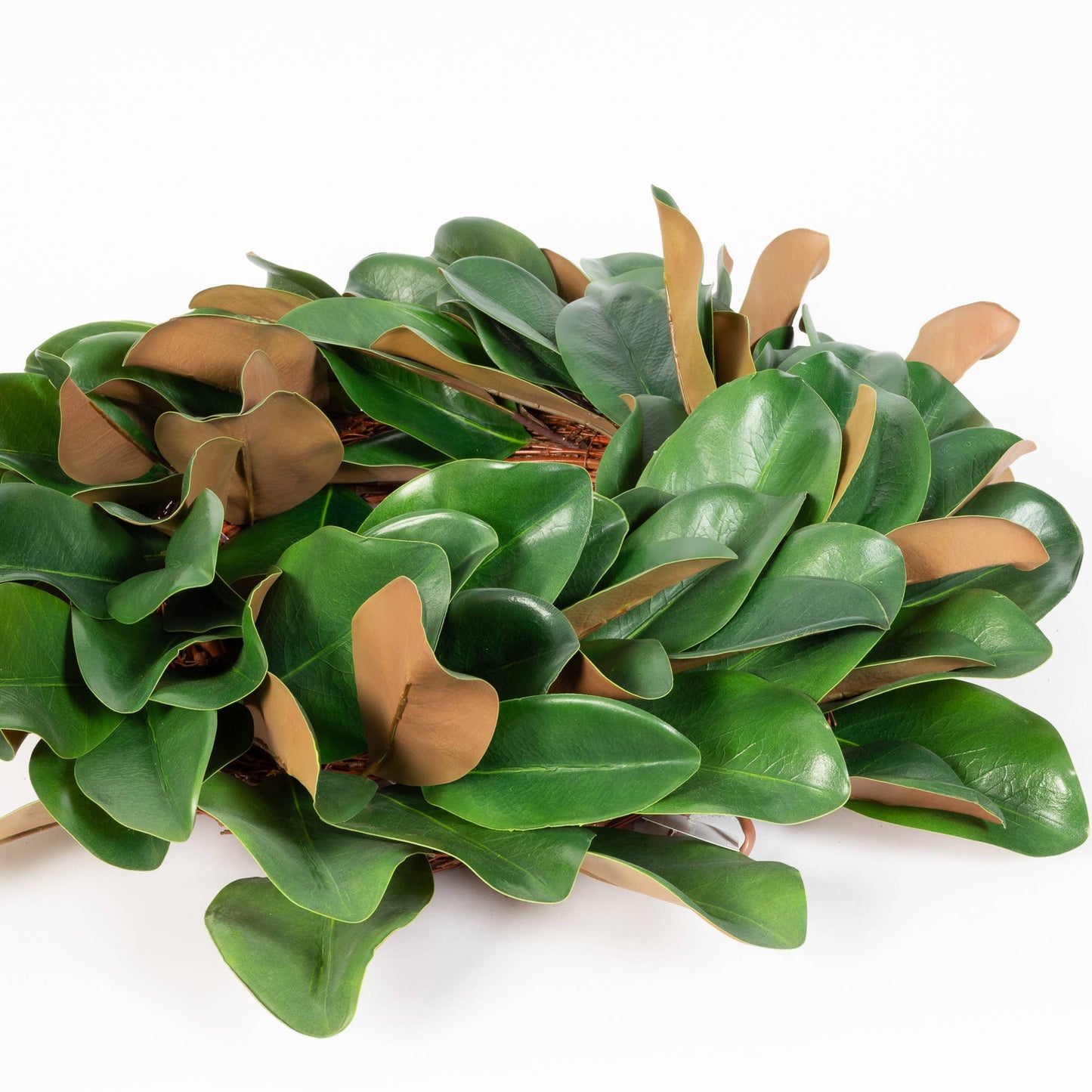 Mills Floral Company - Magnolia Leaf Wreath - 23 Inch