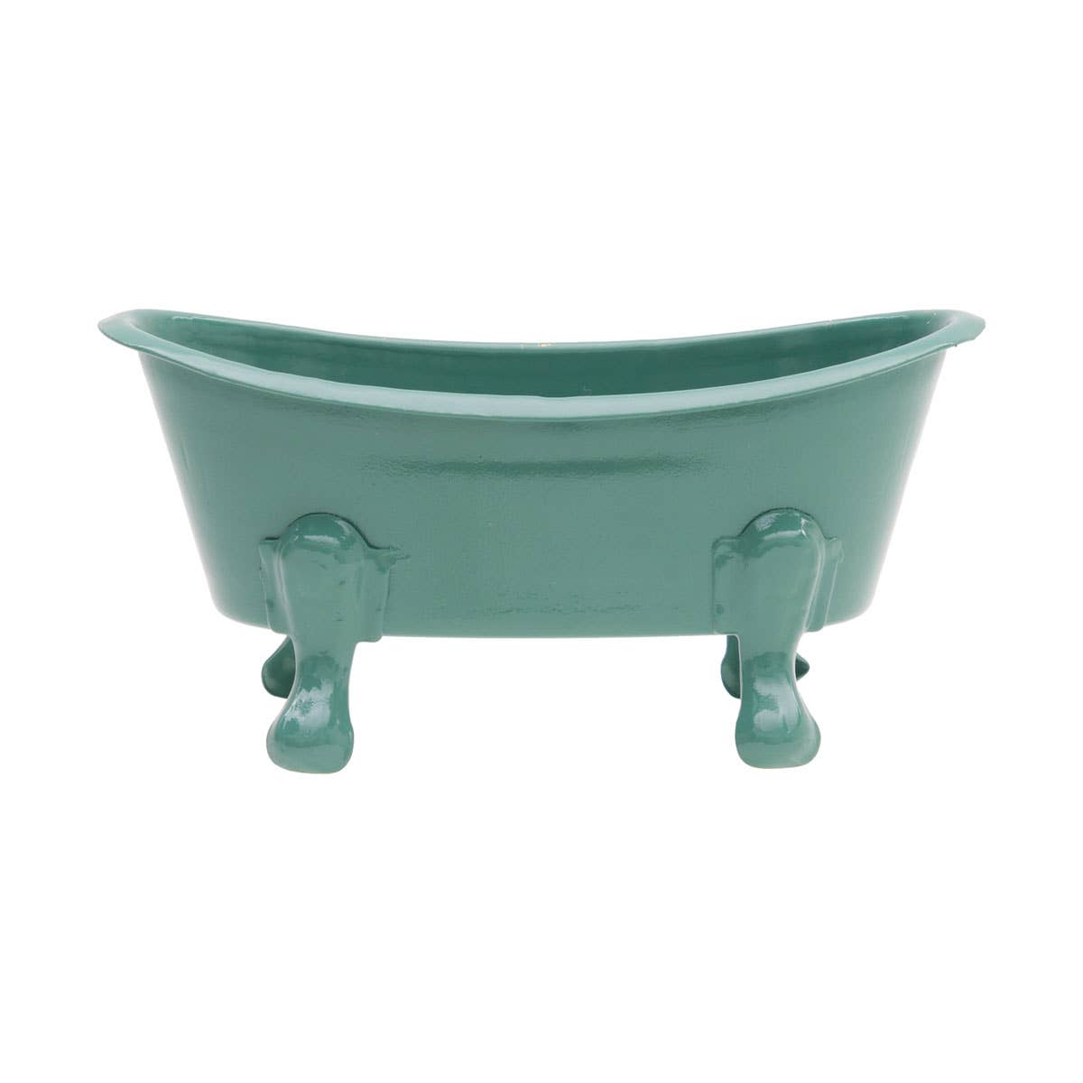 Foreside Home & Garden - Mini Bathtub Planter Soap Dish Sage