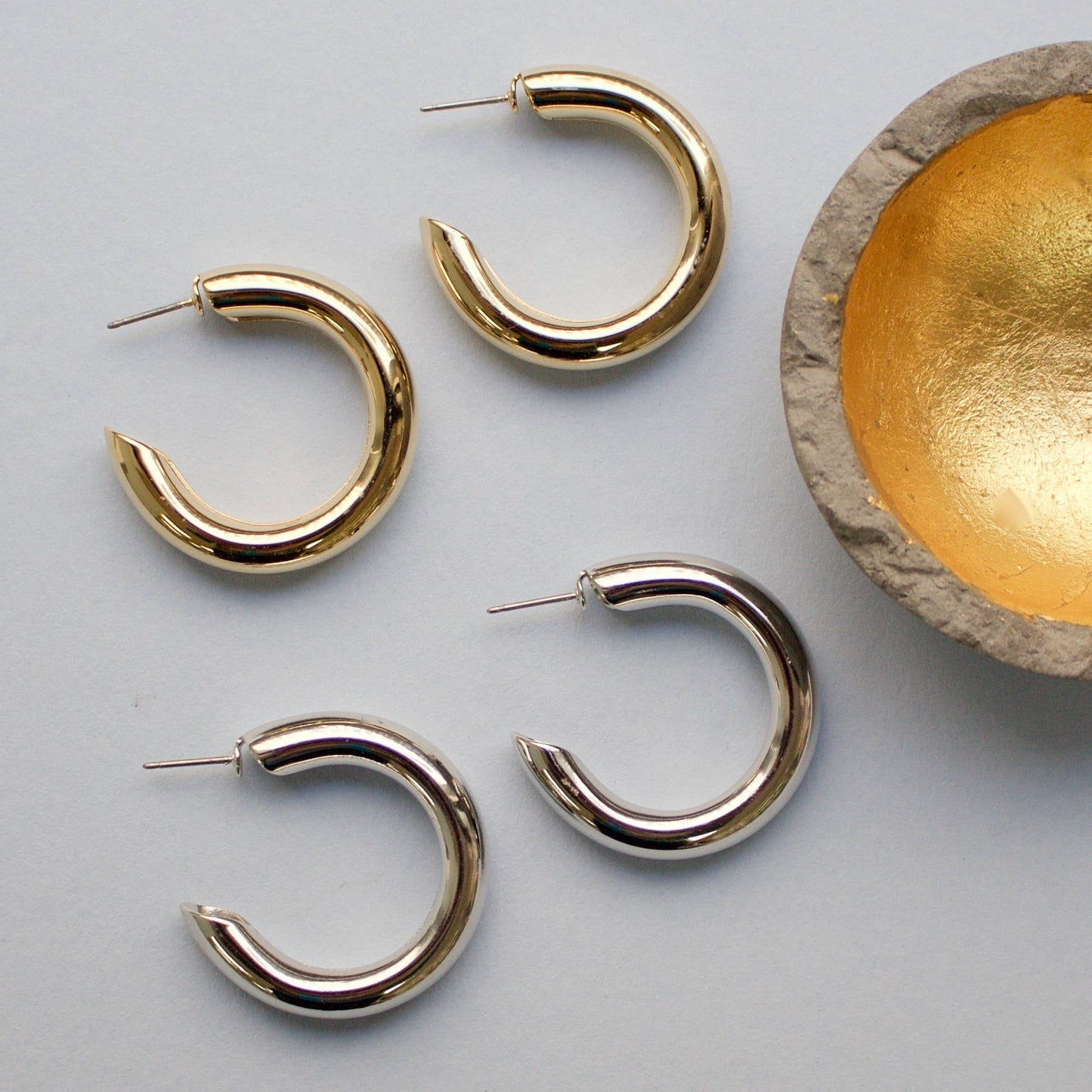 a.v. max - Bella Hoops: Silver