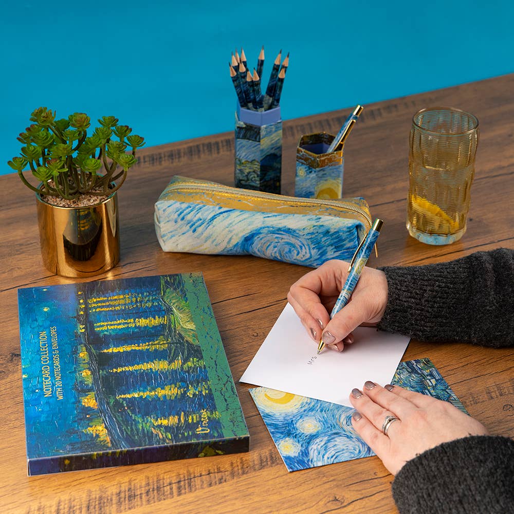 The Gifted Stationery Company - Notecard Collection - Van Gogh - Starry Night