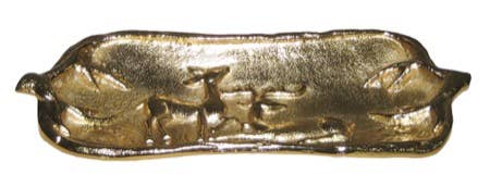 India Handicrafts Inc - Golden Deer Tray