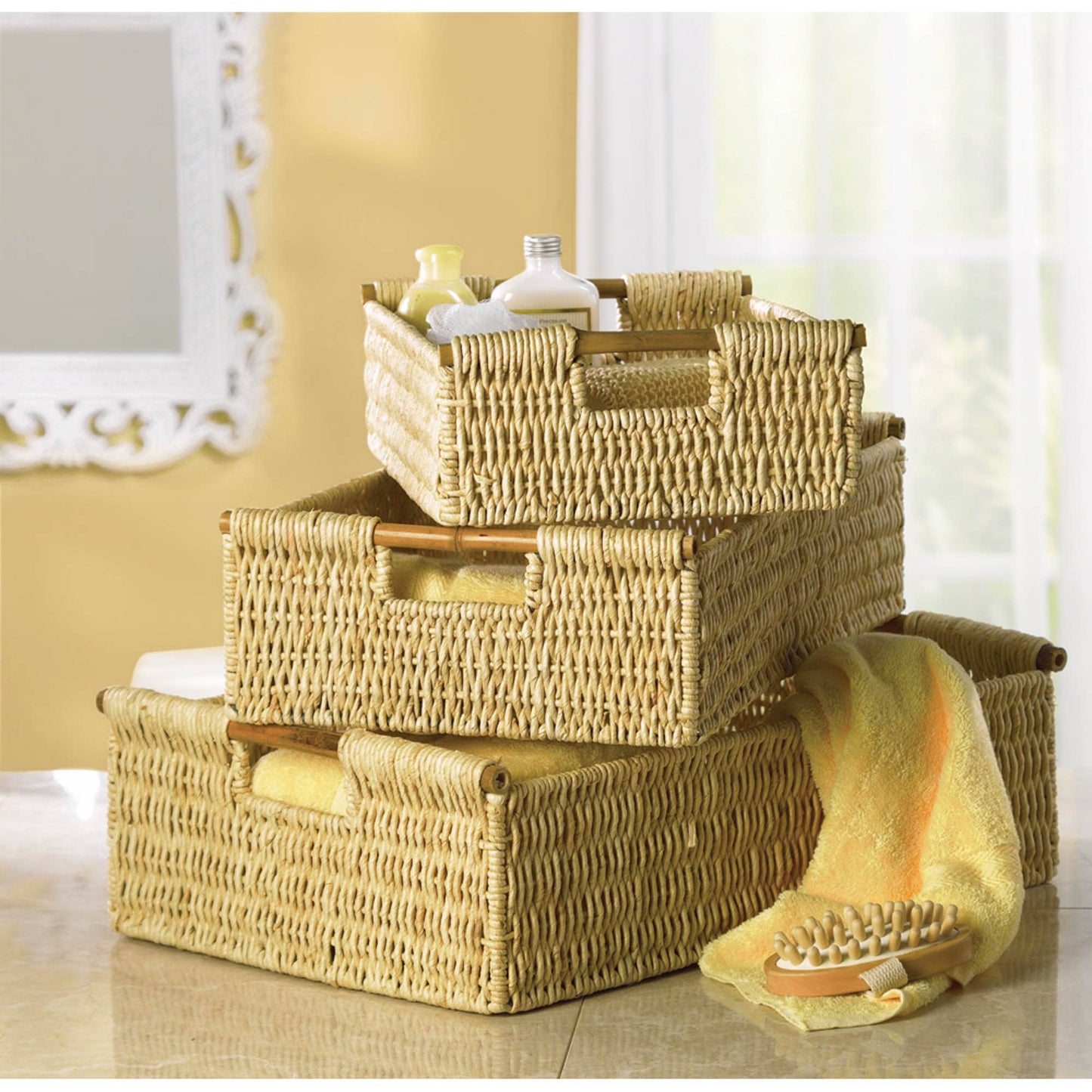 Zingz Home - Corn Husk Nesting Baskets