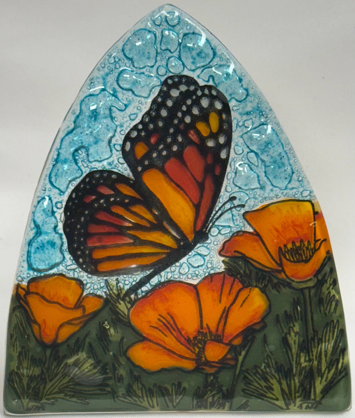 Pampeana - Butterfly with grass and flowers nightlight