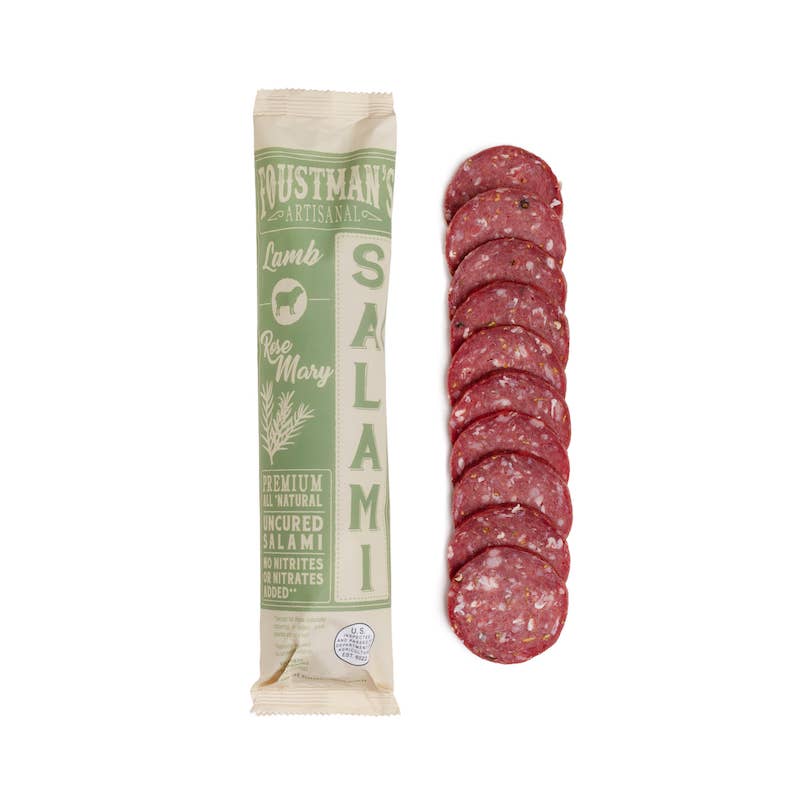 Foustman's Salami - LAMB ROSEMARY | FOUSTMAN'S ALL-NATURAL UNCURED SALAMI - 8oz