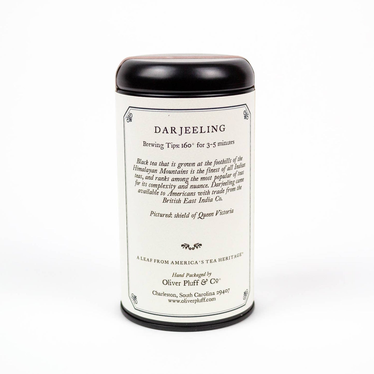 Oliver Pluff & Company - Darjeeling - Loose Tea in Signature Tea Tin