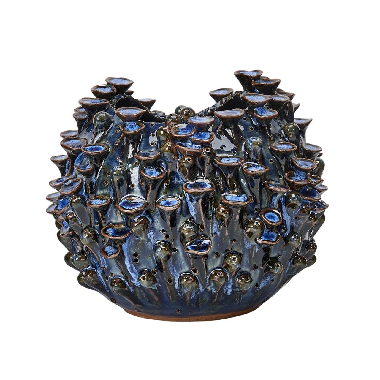 Continental Home - Blue Barnacle Thai Ceramic Vase