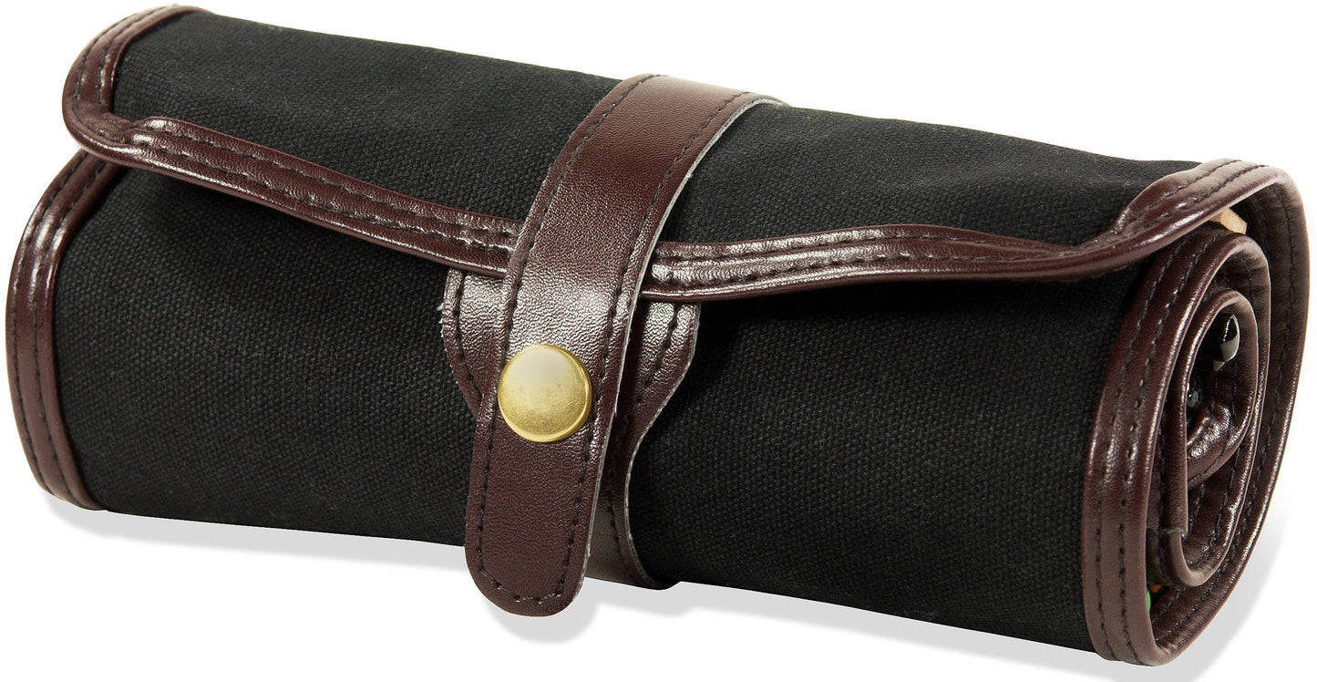 Peter Pauper Press - Roll-Up Canvas Pencil Wrap