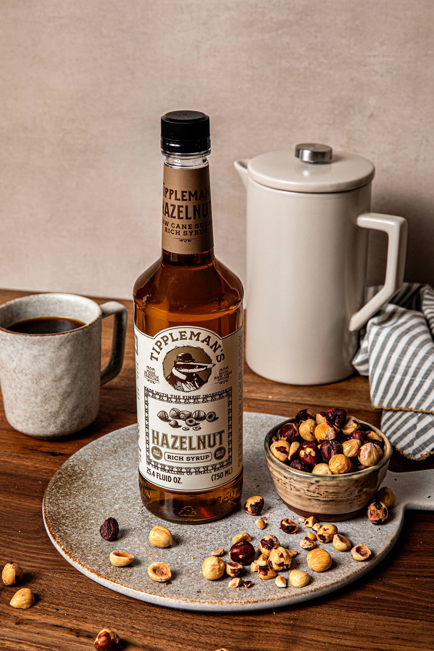 Bittermilk Bottling Co. - Hazelnut Syrup - Coffee Syrup 750ml/25.4 fl oz