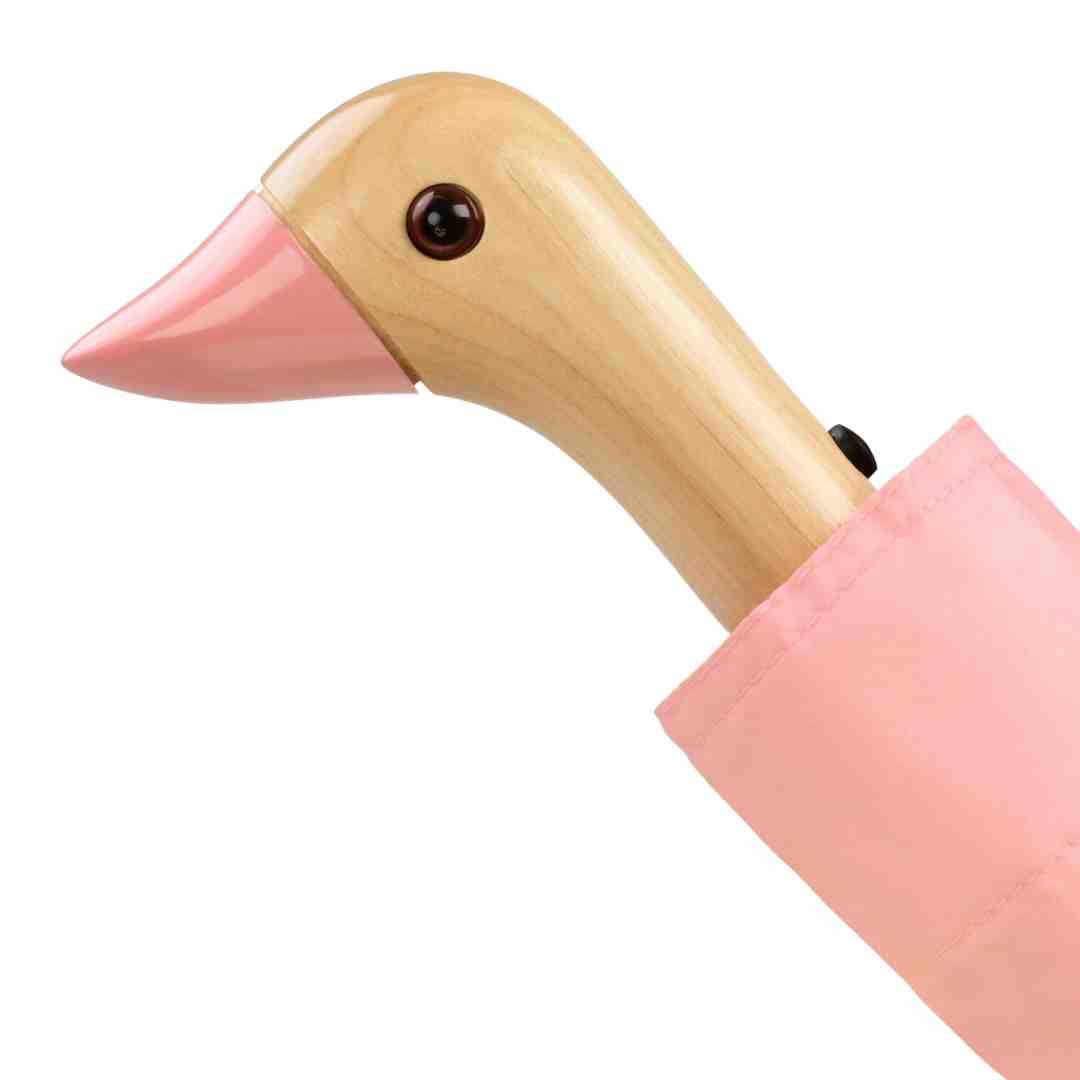Original Duckhead US - Pink Compact Eco-Friendly Wind Resistant Umbrella
