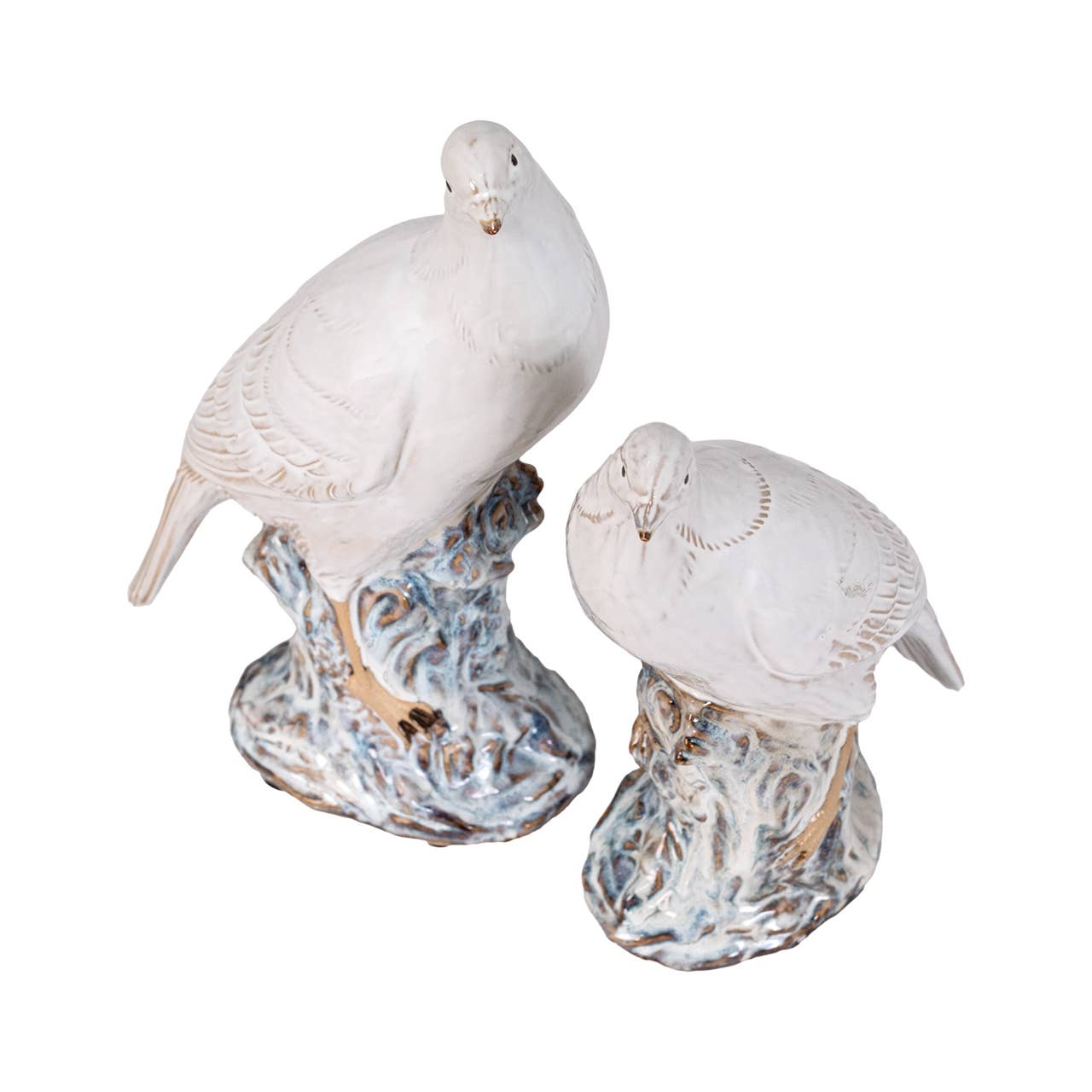 Kavana Decor by The Import Collection - Dove Figurines -Set 2