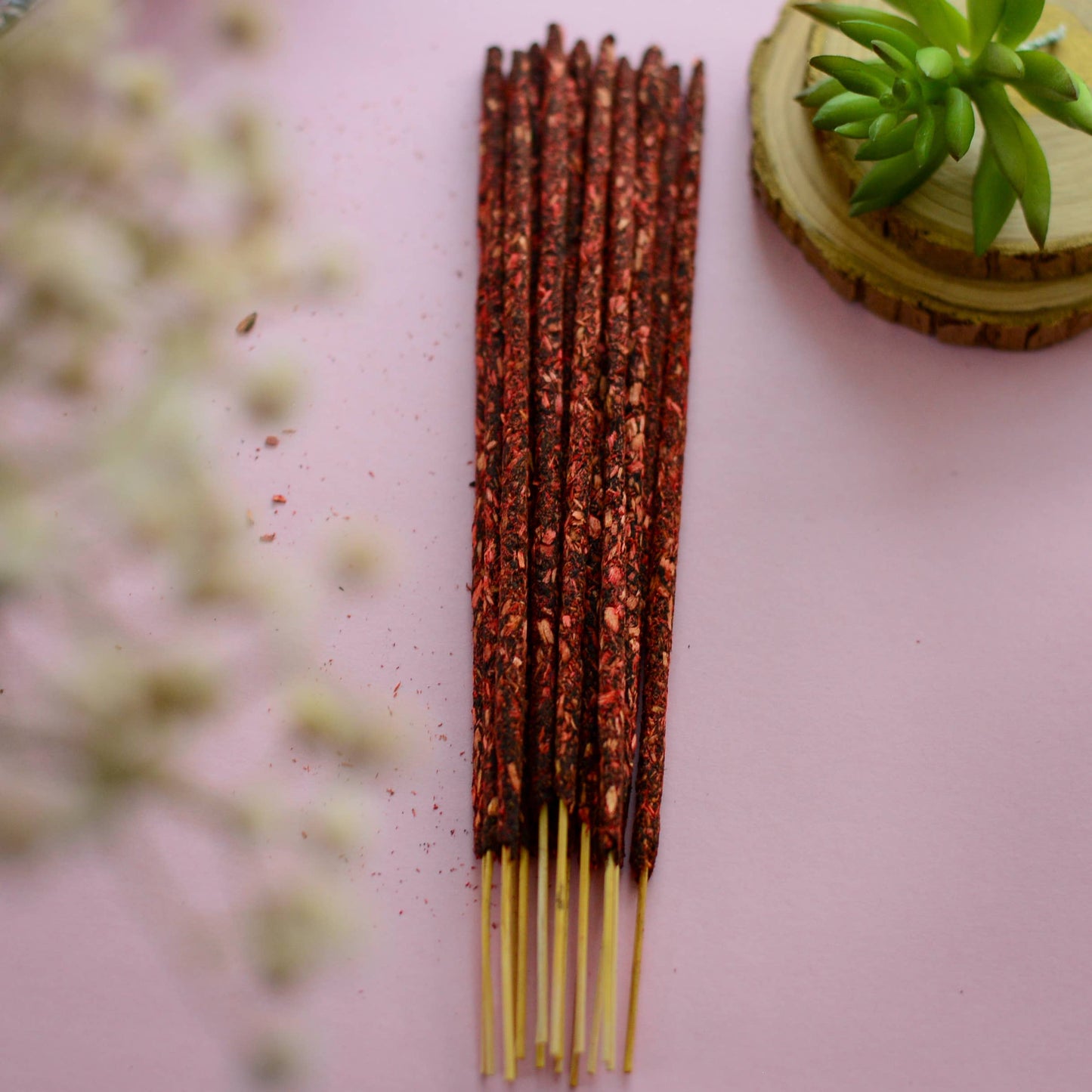 Auxilium Curations, LLC - Palo Santo Smudge Incense Sticks 16 sticks box