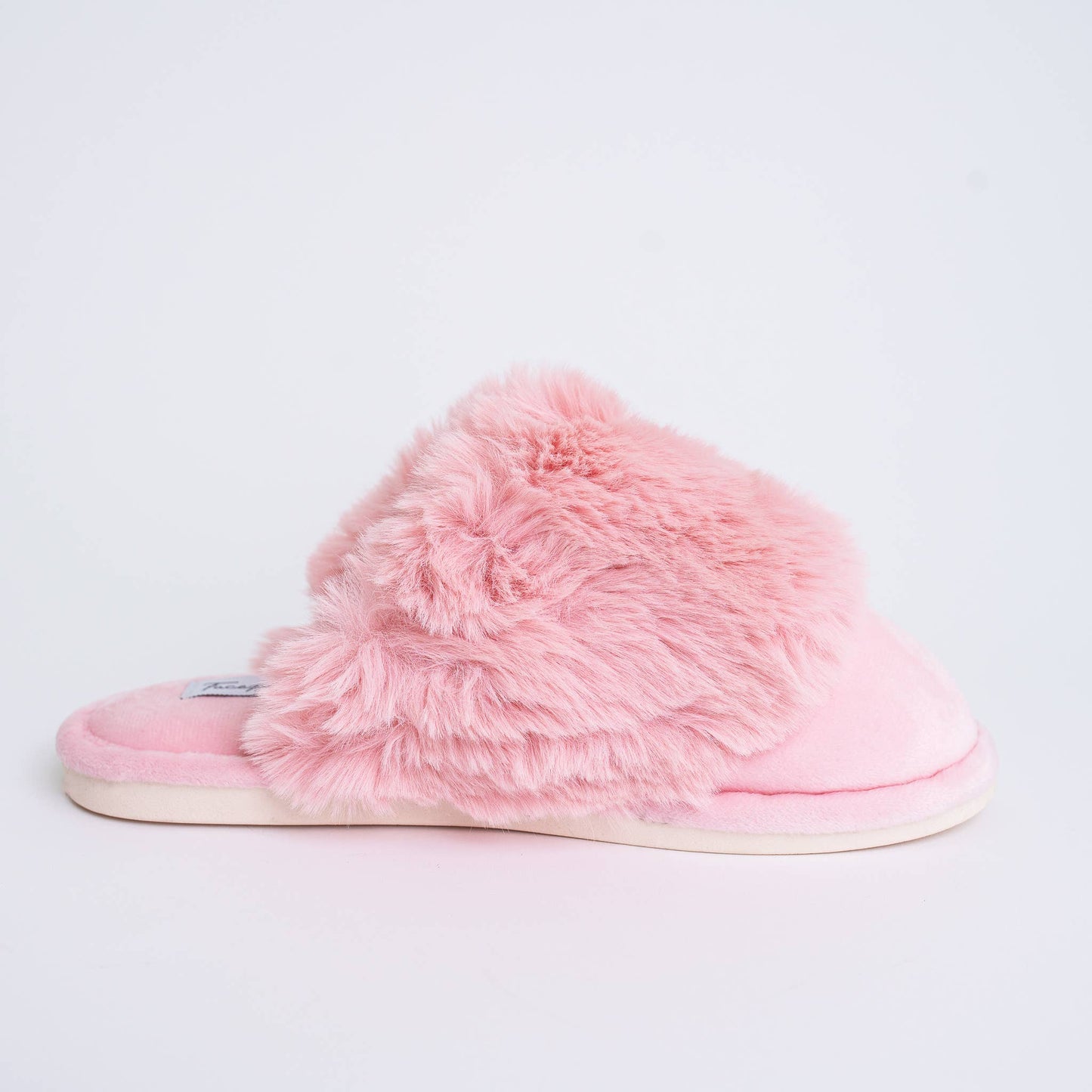 Faceplant Dreams - Faceplant Furry Slippers: Ivory / Medium
