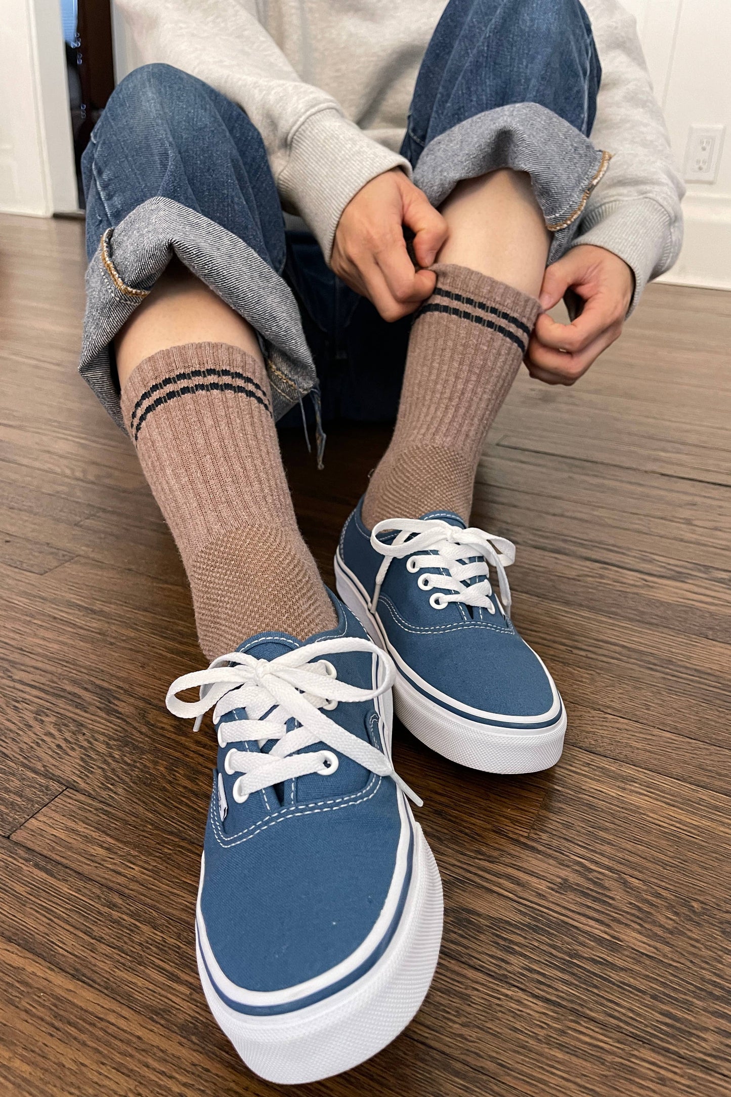 Le Bon Shoppe - Boyfriend Socks: True Grey