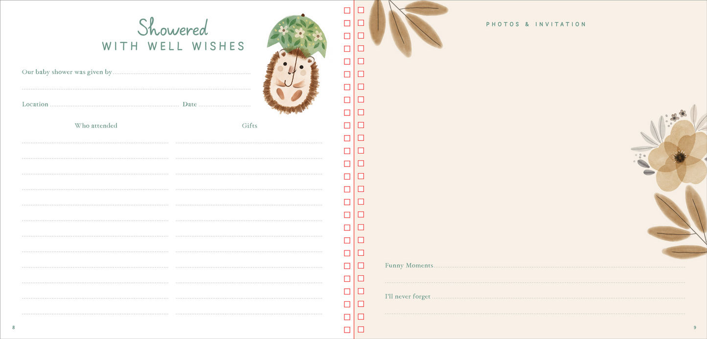 Peter Pauper Press - Baby's First Years - A Baby's Book and Keepsake Photo Album