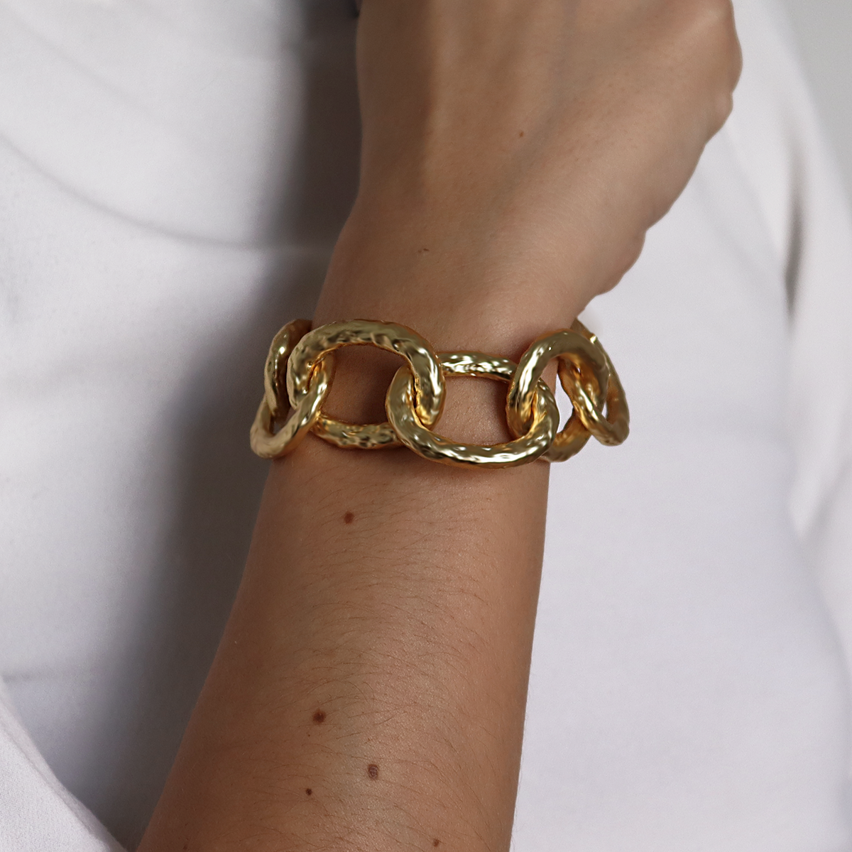 KARINE SULTAN - Oversize Link Bracelet