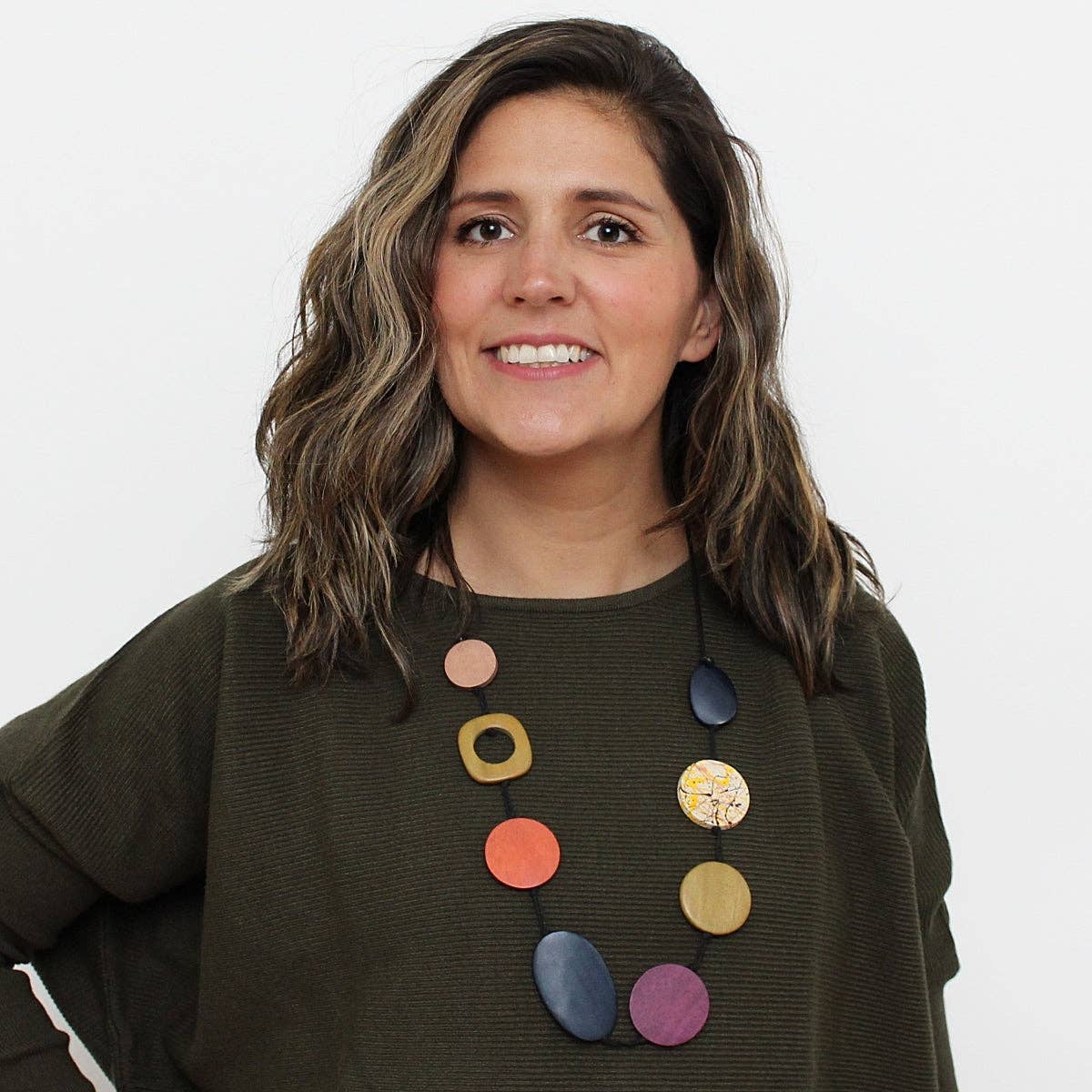 Sylca Designs - Shades of Wine Tiana Necklace