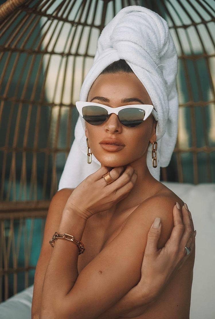 Sahira Jewelry Design - Jenna Link Bracelet: Silver