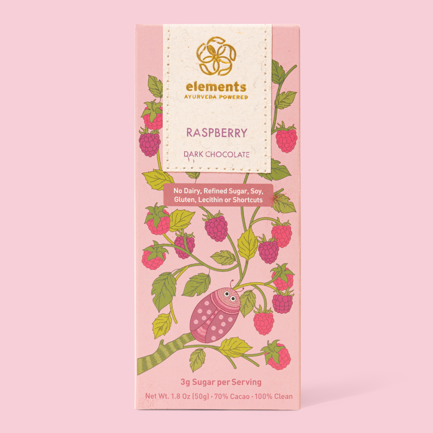 Elements Truffles - Raspberry 70% Dark Chocolate