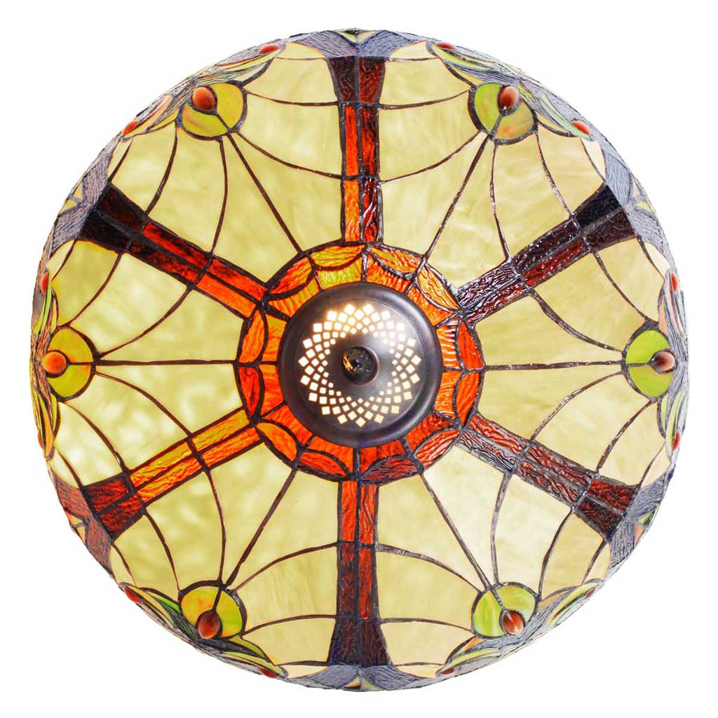 River of Goods - 24.5"H Amber Halston Double Lit Table Lamp