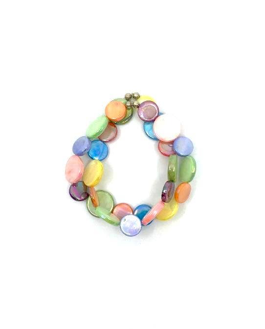 Sea Lily - 2007-BR - Multi MOP Bracelet