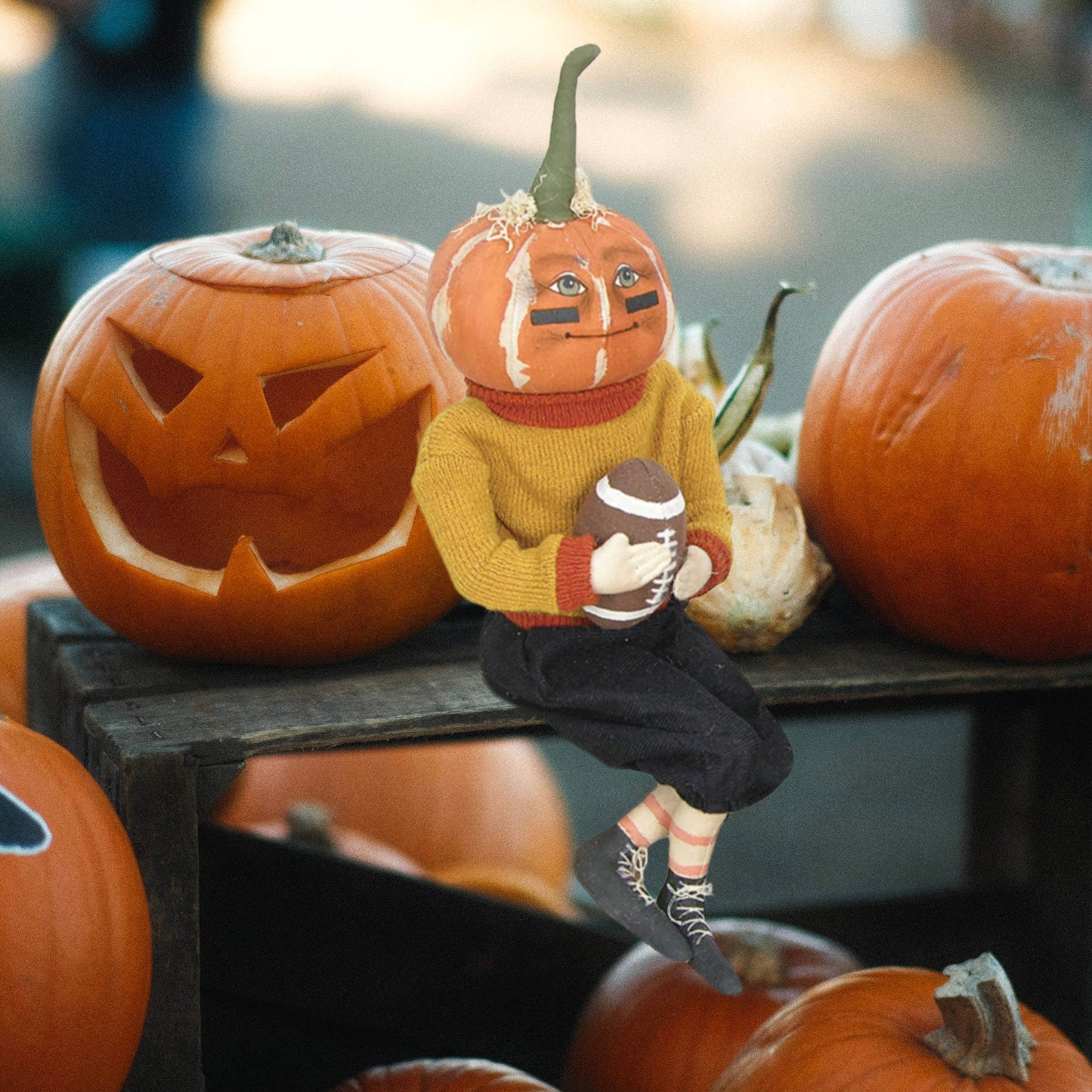 C&F Home - Defense Dan Gathered Traditions Art Doll