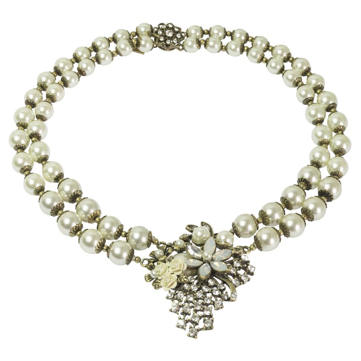 Lovett & Co - Miriam Haskell Pearl Necklace