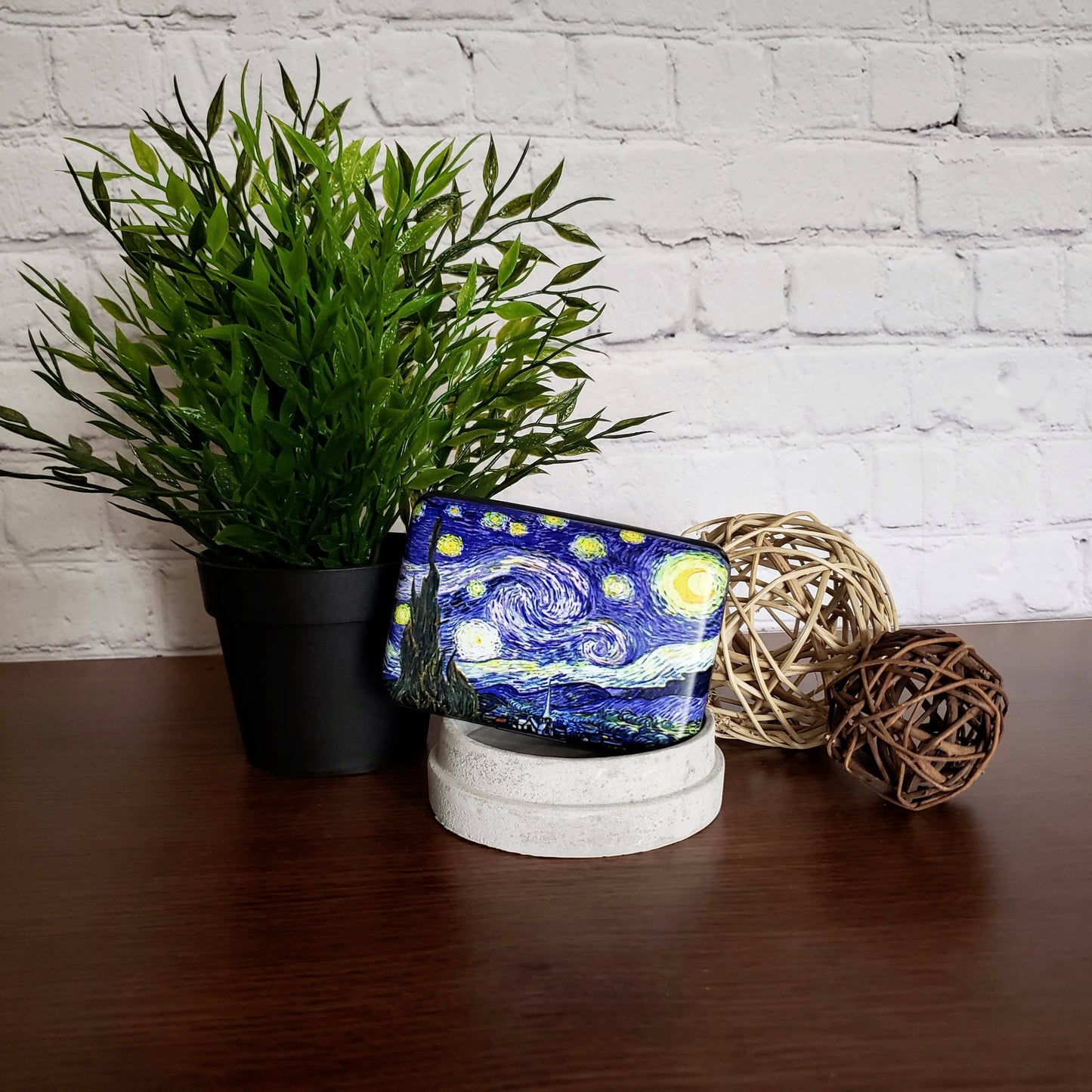 Monarque - Van Gogh - The Starry Night Armored Wallet