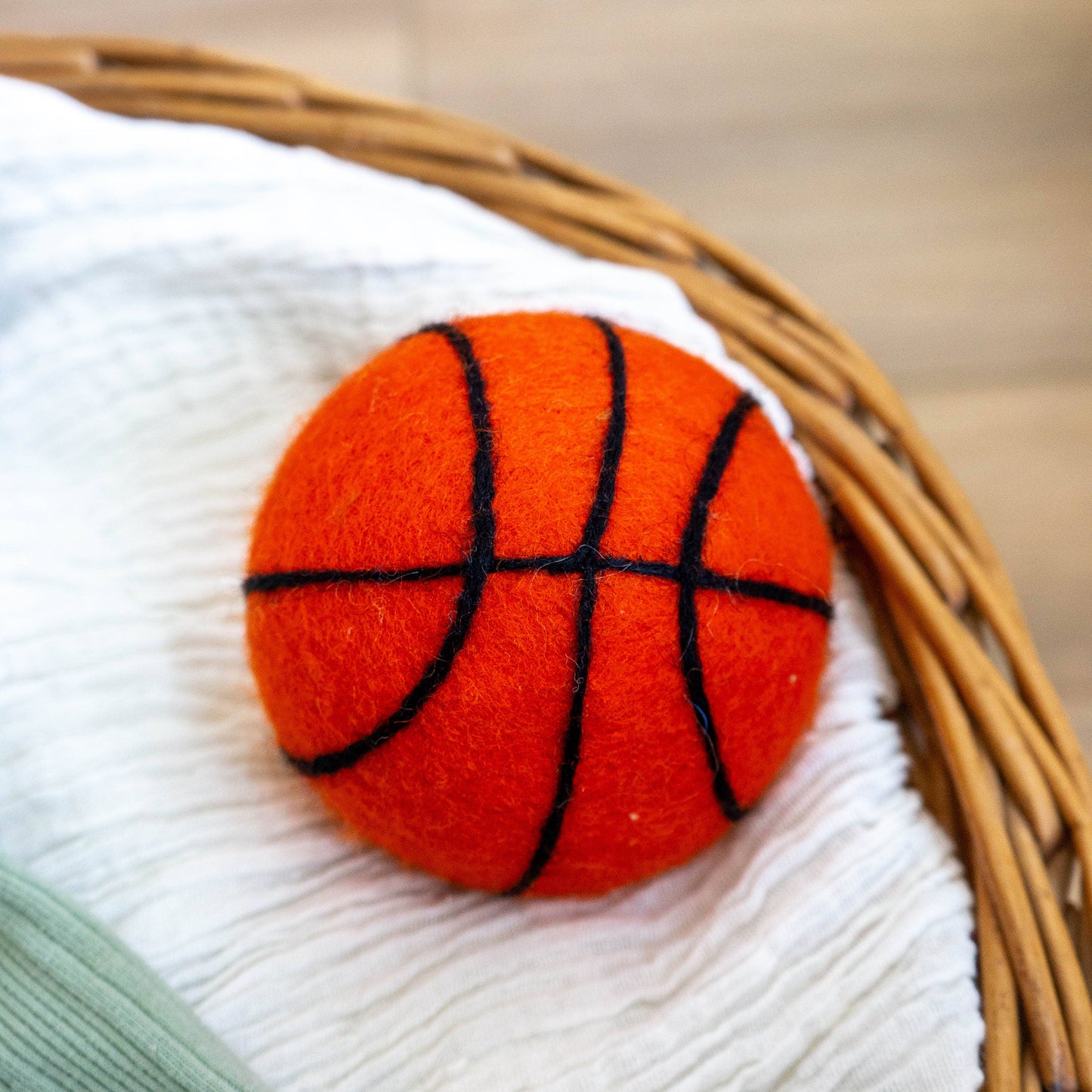 Friendsheep - Basketball Eco Wool Dryer Balls - PLAYOFFS: PACKAGE FREE