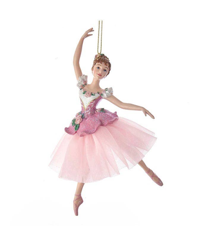 Kurt S. Adler, Inc. - 6.5"WALTZ OF FLOWERS BALLERINA ORNAMENT