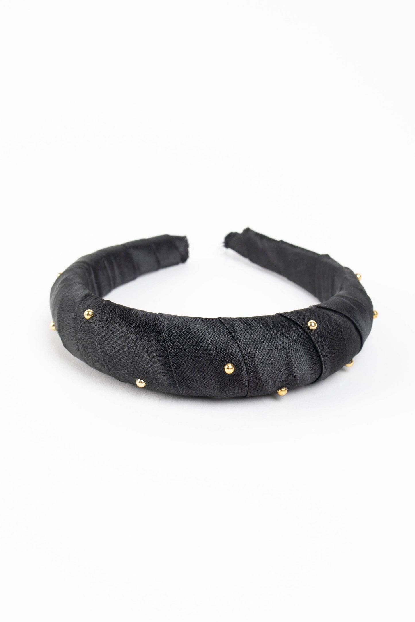 Violet & Brooks - Jayne Puff Headband: Cream
