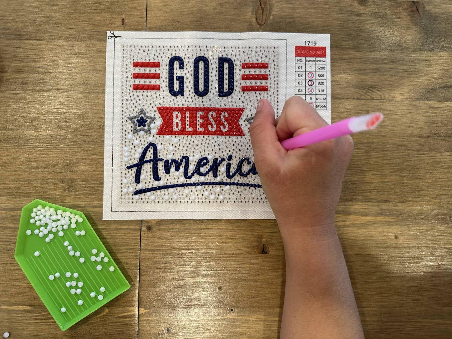 Addison Lane Designs Inc. - God Bless America Diamond Art Kit