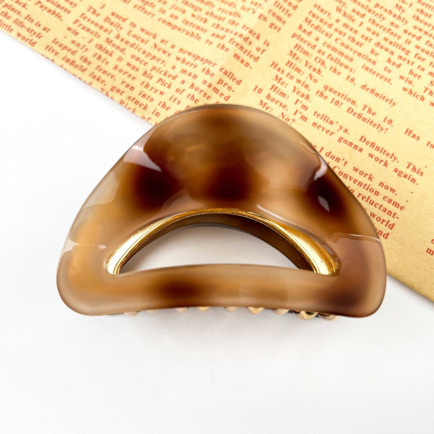 TheDivaSoap - Mushroom hair clips colorful claw clip: A