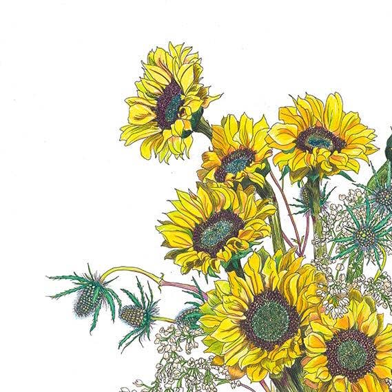Vivid Cottage - Sunflower Resilience - Card