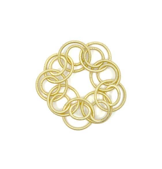 Sea Lily - L5M-BR - Bright Gold Short Loop Bracelet