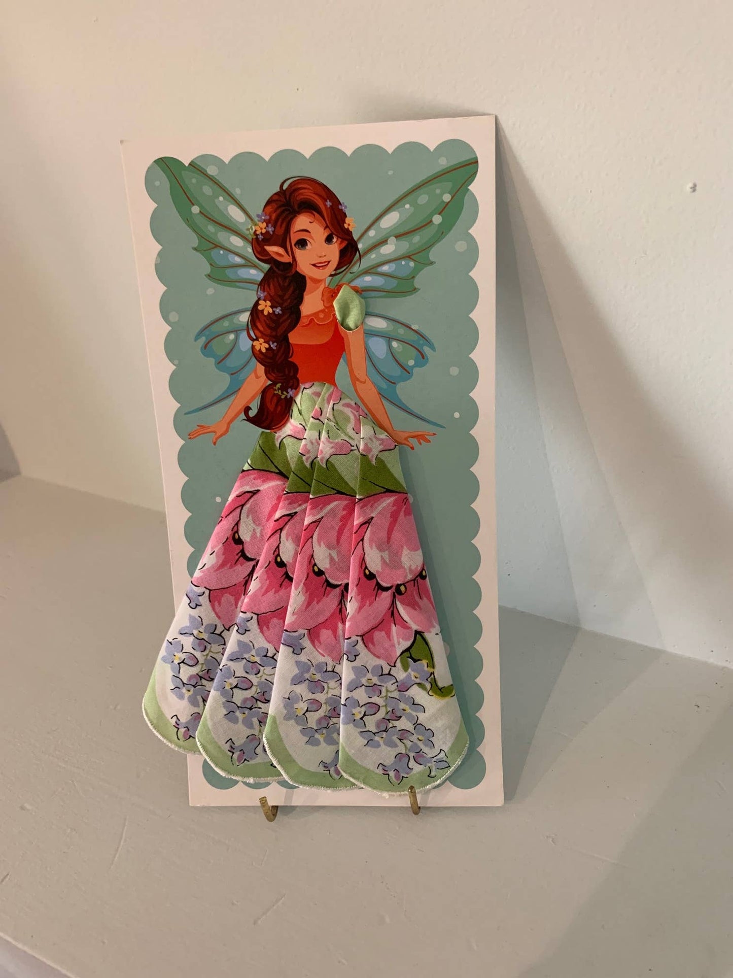 MOMENTS IN THYME - Keepsake Hankie Fairy Cards: Fairy 3